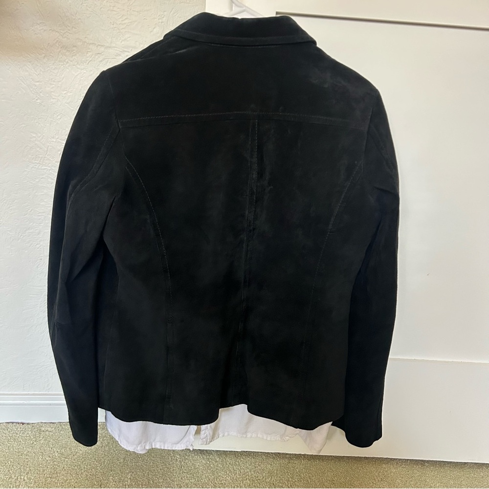 Black Suede Jacket - Picture 4 of 8